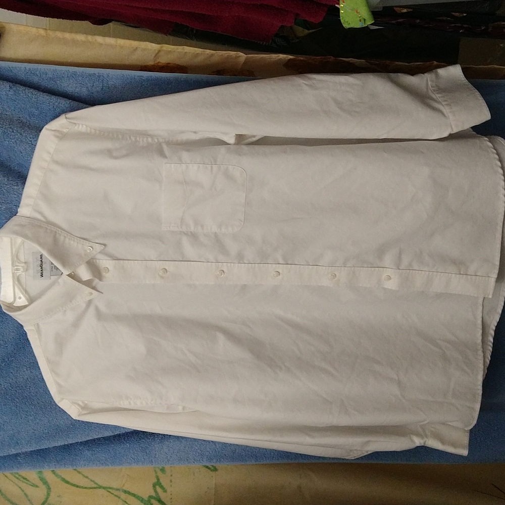 Men's white shirt, XL, Wearguard